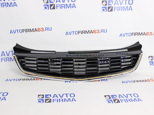 Решетка радиатора соты хром на Лада Приора 2 SE в интернет-магазине avtofirma63.ru 