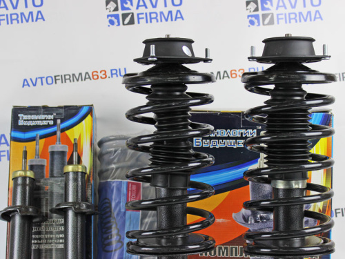 Комплект стоек в сборе на ВАЗ 2108-21099, ВАЗ 2113-2115 с саморегулирующимся клапаном, Технологии Будущего в интернет-магазине avtofirma63.ru 