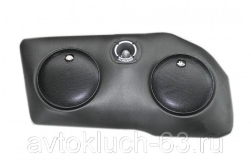 Подиумы ВАЗ 2170 Лада Приора 3-х компонентные, 20 x 16 x рупорный твитер