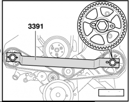 Установочная планка для валов VAG V6 Licota в интернет-магазине avtofirma63.ru 