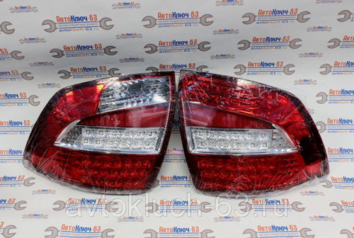 Фонари задние светодиодные Лада Гранта красно-белые ZFT-310 LED