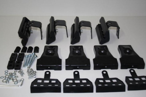 Комплект крепежа на рейлинги Евродеталь Тип Б (без водостока) в интернет-магазине avtofirma63.ru 