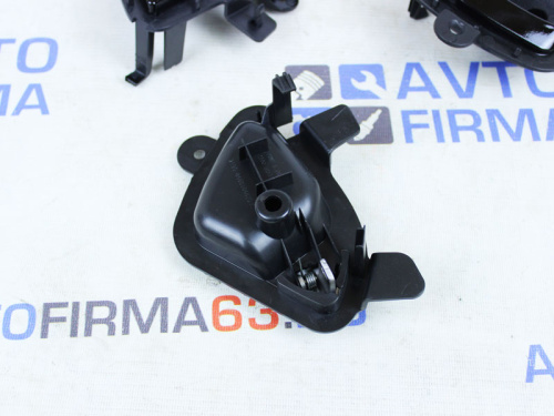 Ручки открывания дверей черные, форма Петля для Лада Гранта FL