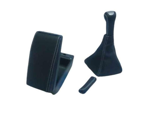 Ручка КПП, ручка ручника, подлокотник для Лада Приора кожзаменитель