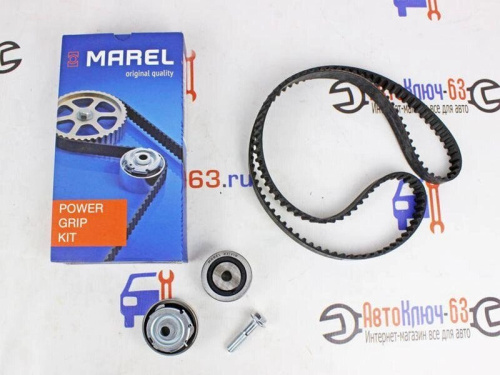 Комплект ГРМ c металлическими роликами для а/м 1117-1119, 2192, 2194 (16 кл), MAREL (MKR005) в интернет-магазине avtofirma63.ru 