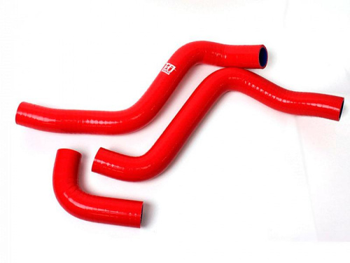 Патрубки радиатора ВАЗ 2170 красный силикон (к-т 3 шт.) A-Sport в интернет-магазине avtofirma63.ru 