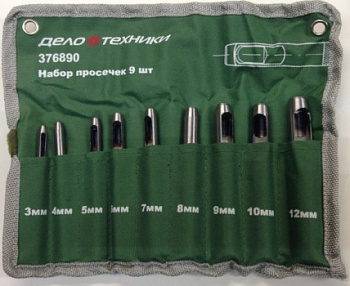 Картинка Набор просечек 9 предметов Дело Техники в интернет-магазине avtofirma63.ru  Набор просечек 9 предметов Дело Техники в интернет-магазине avtofirma63.ru