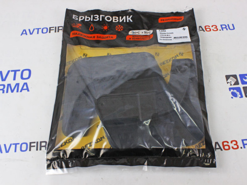 Комплект передних брызговиков Rezkon на Лада Веста Cross, Веста SW Cross в интернет-магазине avtofirma63.ru 
