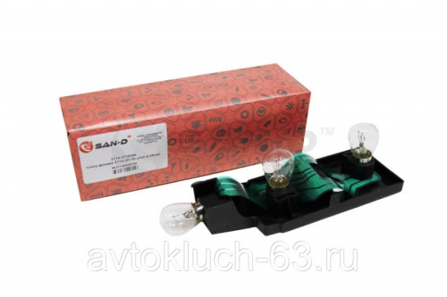 Плата фонаря ВАЗ 2115 угол в сборе (с лампой)