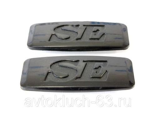 Заглушки повторителей Приора SE, черный глянец