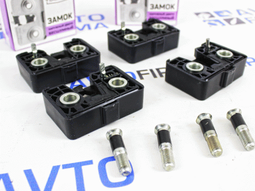 Комплект оригинальных бесшумных замков дверей Птимаш для а/м 2110-2112, 2170 в интернет-магазине avtofirma63.ru 