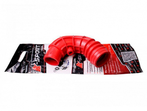 Патрубок воздушного фильтра ВАЗ 2111 к дросселю для 8 клапанного двигателя A-Sport