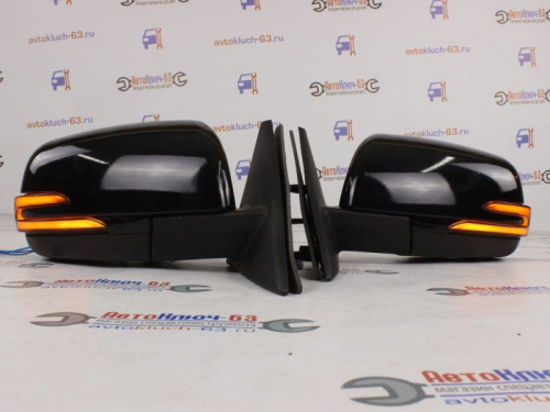 Боковые зеркала для а/м 2110-2112, 2170, 2190, 2191, 21704 с бегающим повторителем AMG плазма и обогревом электрические в интернет-магазине avtofirma63.ru 