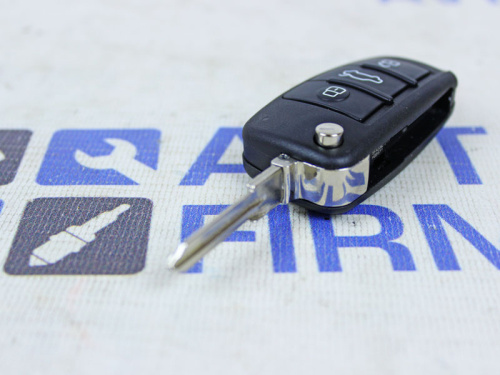 Ключ замка зажигания 2190 Гранта FL (выкидной) по типу Audi эконом в интернет-магазине avtofirma63.ru 