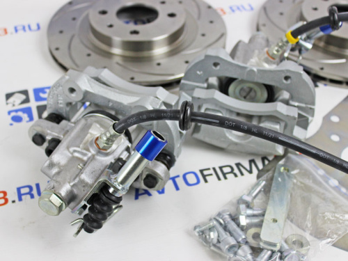 Задние дисковые тормоза R14, вентилируемые для а/м 2112, Дизайн Сервис ЕвроСпорт в интернет-магазине avtofirma63.ru 