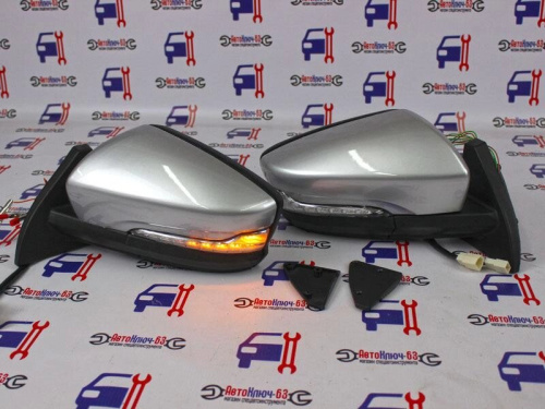 Боковые зеркала Ваз 2170 Лада Приора и Ваз 2110-2112 механические в стиле Гранта с повторителем Лексус в интернет-магазине avtofirma63.ru 