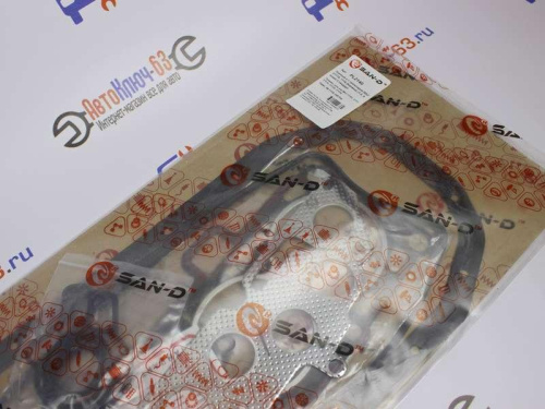 Полный комплект прокладок ВАЗ 21114, 1118 1,6л, 8 клап Стандарт двигателя для автомобилей ВАЗ