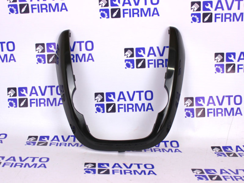 Нижняя накладка глянцевая на центральную консоль Лада Гранта черная