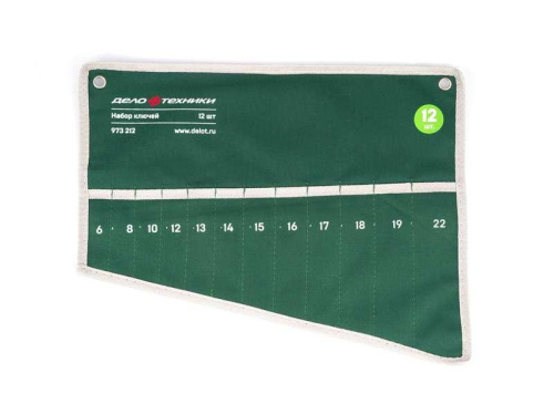 Сумка для набора комбинированных ключей 12 карманов Дело Техники в интернет-магазине avtofirma63.ru 