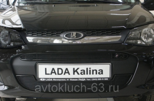 Защитная решетка нижняя на Лада Калина 2 в интернет-магазине avtofirma63.ru 