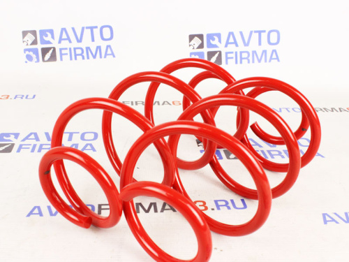 Передние пружины Лада Калина, Калина 2 -30мм драйв красные, Технорессор в интернет-магазине avtofirma63.ru 