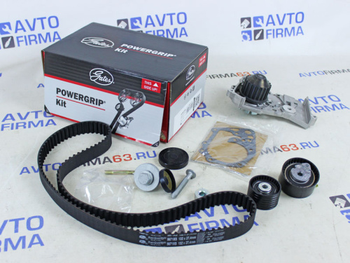 Комплект ремня ГРМ с роликами и помпой для а/м R-90, 16 кл, GATES (KP35671XS) в интернет-магазине avtofirma63.ru 