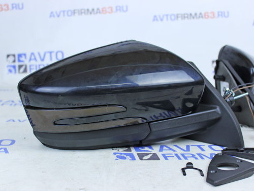 Боковые зеркала от Гранты механика с бегающим повторителем AMG на ВАЗ 2108-2115 в интернет-магазине avtofirma63.ru 
