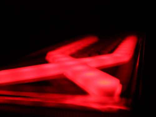 Задние фонари для а/м 2109-2114 Иксы диодные тонированные с бегающим поворотником в стиле лексус