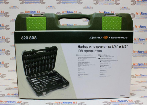Набор инструментов 108 предметов 620808 Дело Техники в интернет-магазине avtofirma63.ru 