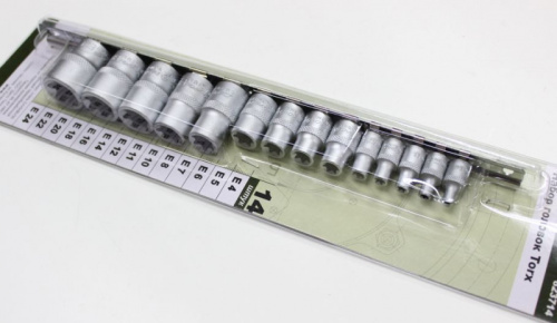 Набор головок TORX 14 предметов в интернет-магазине avtofirma63.ru 