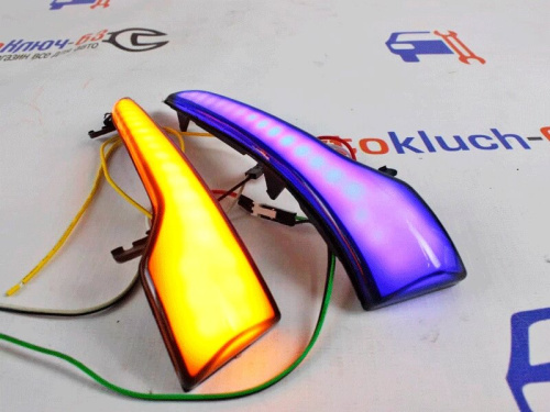 Повторители поворота Мульти-Плазма в боковые зеркала Лада Гранта в интернет-магазине avtofirma63.ru 