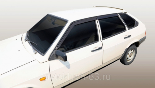 Дефлекторы (ветровики) для окон накладные ВАЗ 2109, 21099, 2114, 2115 Voin в интернет-магазине avtofirma63.ru 