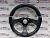 Руль спортивный для автомобилей ВАЗ, черный карбон (4148B)