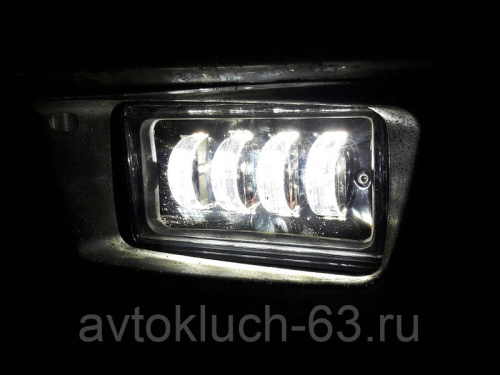 Противотуманные фары для а/м 2110-2115 4 полосы Мастер Свет