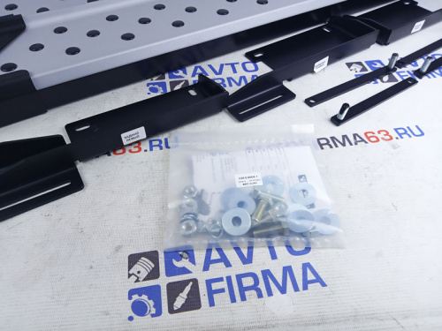 Пороги алюминиевые в стиле БМВ для а/м 2121 Урбан в интернет-магазине avtofirma63.ru 