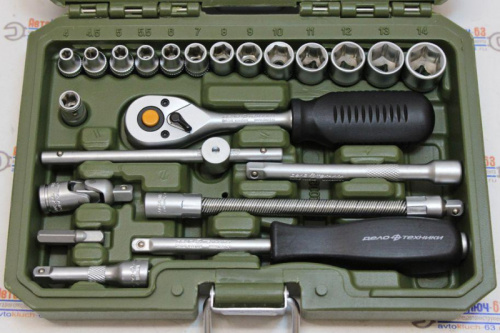 Набор инструмента 1/4 35 предметов Дело Техники в интернет-магазине avtofirma63.ru 