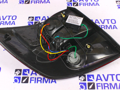 Задние светодиодные фонари тонированные с динамическим поворотником для а/м 2190