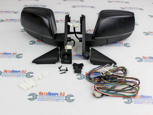 Заводские боковые зеркала в стиле Урбан для а/м 21214 с электроприводом, обогревом, жгуты, джойстик, уголки в интернет-магазине avtofirma63.ru 