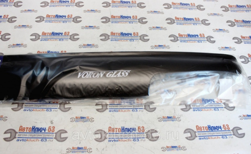 Спойлер (мухобойка) капота для а/м 2121, Voron Glass в интернет-магазине avtofirma63.ru 