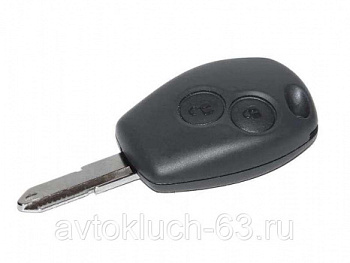 Ключ замка зажигания Renault Duster HITAG 2 PCF 7946 (резиновые кнопки) в интернет-магазине avtofirma63.ru 