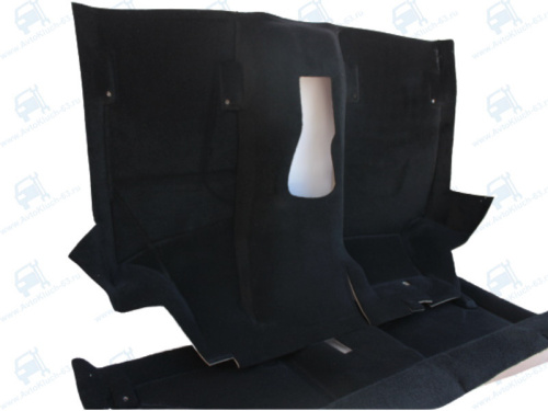 Ковер пола трехслойный Люкс для Лада Нива и ВАЗ 2101-2107