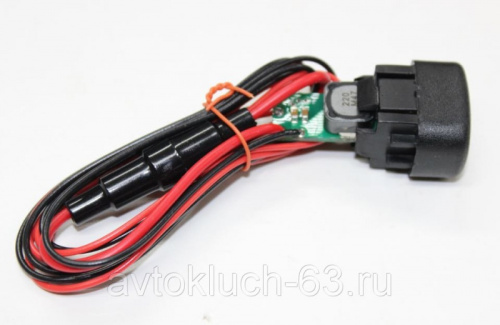 USB зарядное устройство для а/м 2108-2115, 1117-1119, 2123