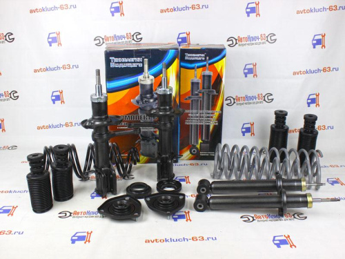 Комплект стоек в сборе на Приора с саморегулирующимся клапаном, Технологии Будущего в интернет-магазине avtofirma63.ru 