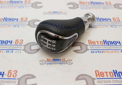 Ручка КПП Веста кожа