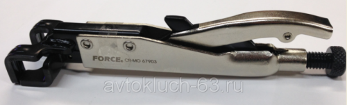 Зажим с фиксатором для кузовных работ для точечной сварки листов Force в интернет-магазине avtofirma63.ru 