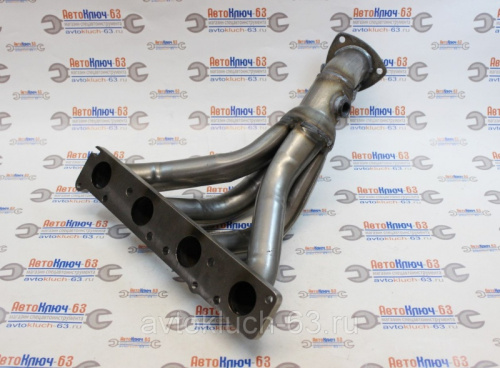 Вставка для замены катализатора (Паук) для Лада Веста под 2 датчика кислорода 777 Плюс