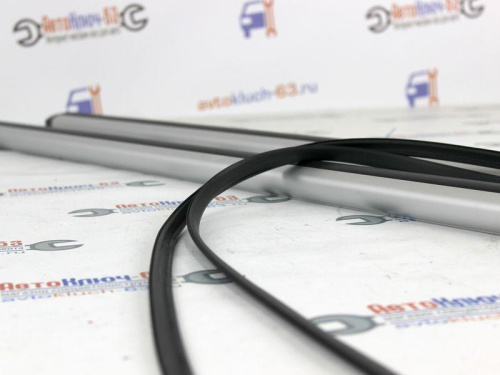 Перекладины с пазами Евродеталь аэро (серебро) 125 см в интернет-магазине avtofirma63.ru 