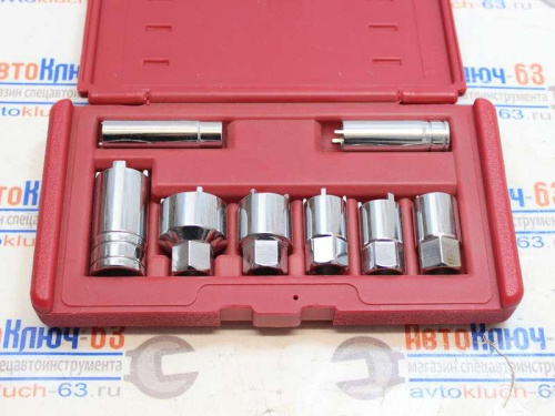 Набор корончатых головок 8 предметов Licota в интернет-магазине avtofirma63.ru 