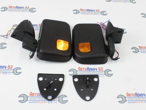 Зеркала заднего вида для а/м 2121 с повторителем, SALINA в интернет-магазине avtofirma63.ru 
