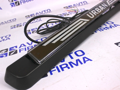 Накладка заднего номера 2121 "Urban" с динамическими поворотниками, стоп сигналом и габаритом SalMan